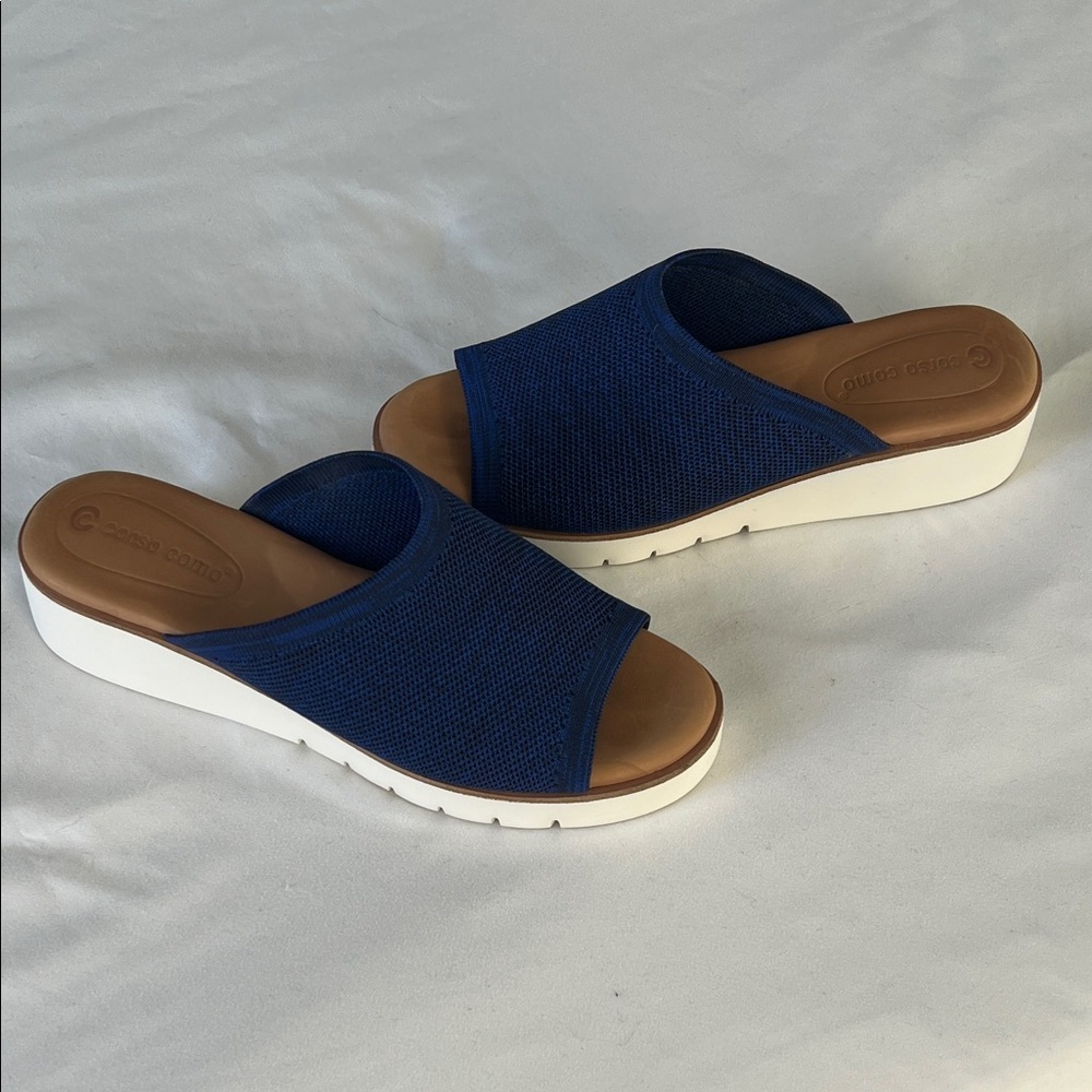 Corso Como Ditya Wedge Slip On Sandal